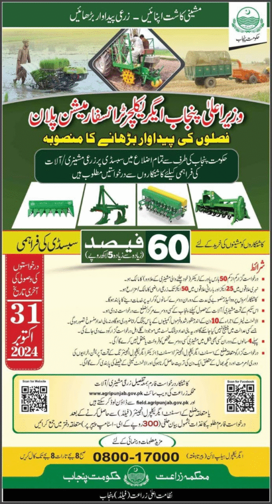 Chief Minister Punjab Unveils 60% Subsidy on Agricultural Machinery Under ATP