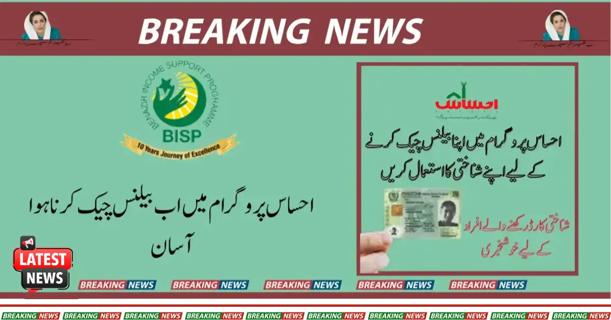 How to Check Your Balance in the BISP Programme 2025