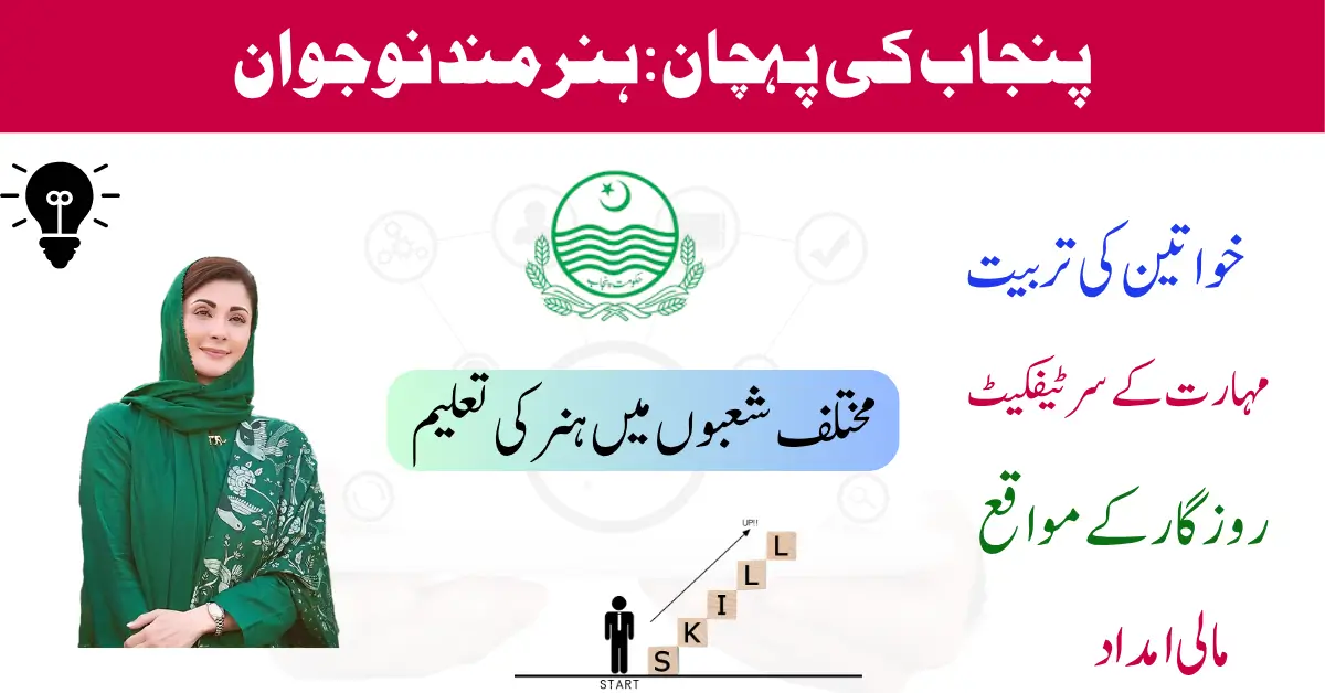 Maryam Nawaz Unveils ‘Punjab Ki Pehchaan Hunarmand Naujawan’ Initiative