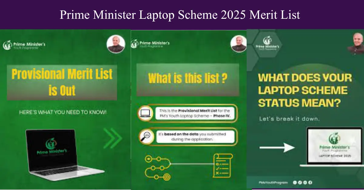 Prime Minister Laptop Scheme 2025 Merit List Check Your University and Board Name Now!