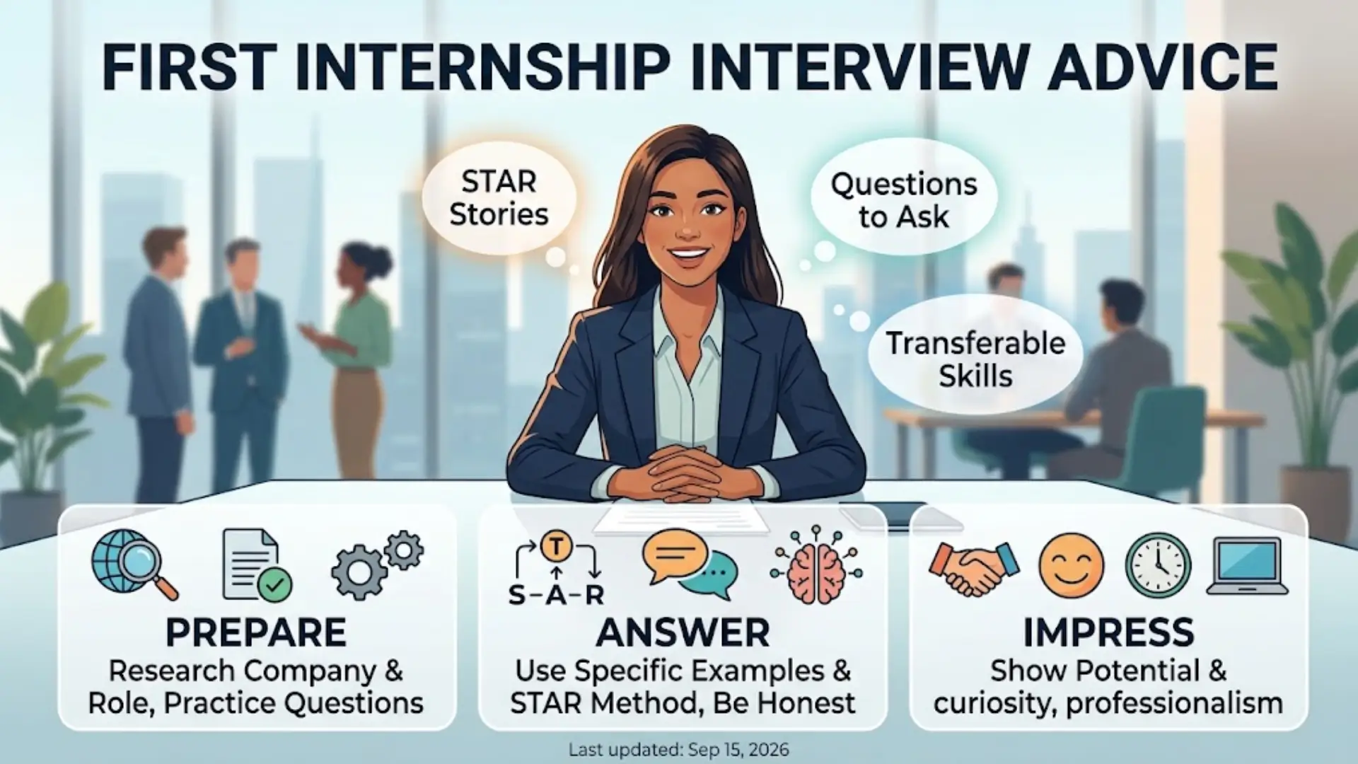 First Internship Interview Advice: How to Prepare, Answer Questions, and Make a Great Impression